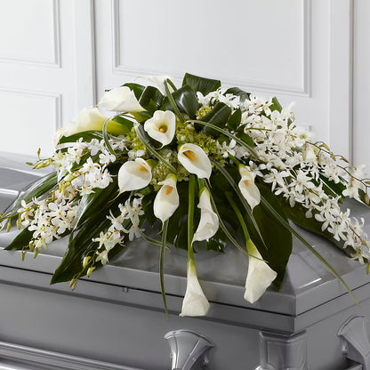 Angel Wings Casket Spray –  La Fleur Bijou, Fort Lauderdale FL