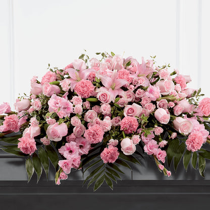 Garden of Comfort Casket Spray (Standard) –  La Fleur Bijou, Fort Lauderdale FL