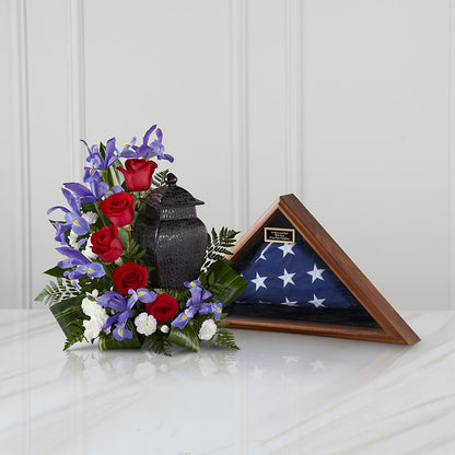 Patriotic Tribute Arrangement –  La Fleur Bijou, Fort Lauderdale FL