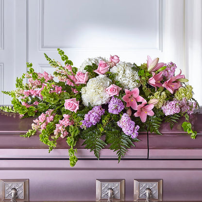 Life's Gratitude Casket Spray –  La Fleur Bijou, Fort Lauderdale FL