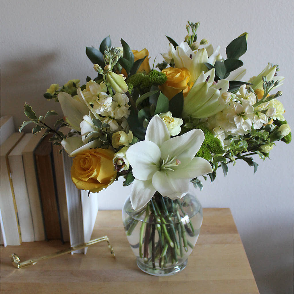 Hope & Serenity Bouquet –  La Fleur Bijou, Fort Lauderdale FL