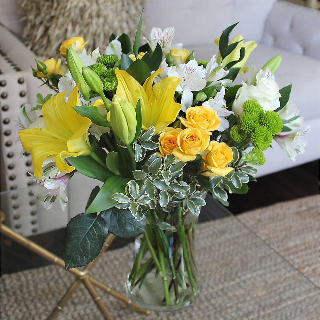 Hope & Serenity Bouquet –  La Fleur Bijou, Fort Lauderdale FL