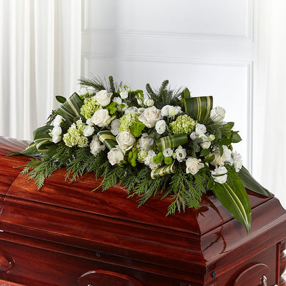 Hopeful Gesture Casket Spray –  La Fleur Bijou, Fort Lauderdale FL