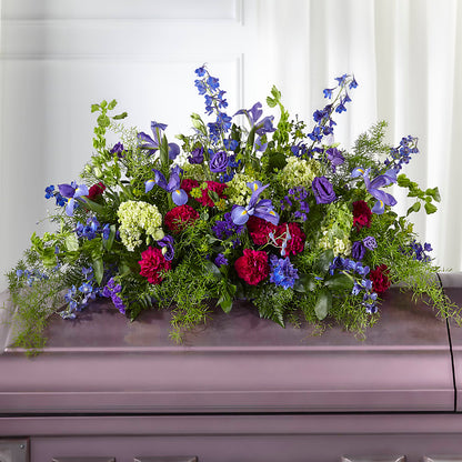 Always Treasured Casket Spray –  La Fleur Bijou, Fort Lauderdale FL