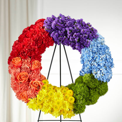 Circle of Love Wreath –  La Fleur Bijou, Fort Lauderdale FL
