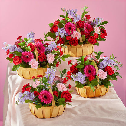 Pink Picnic Basket –  La Fleur Bijou, Fort Lauderdale FL