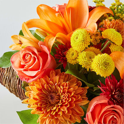 Bouquet of Blessings Cornucopia –  La Fleur Bijou, Fort Lauderdale FL