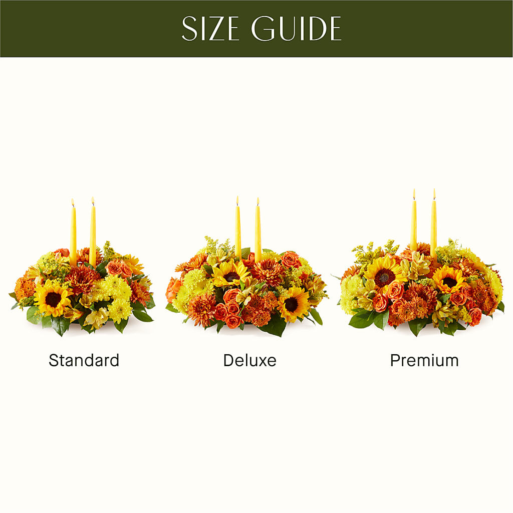 Autumn Harmony Centerpiece –  La Fleur Bijou, Fort Lauderdale FL