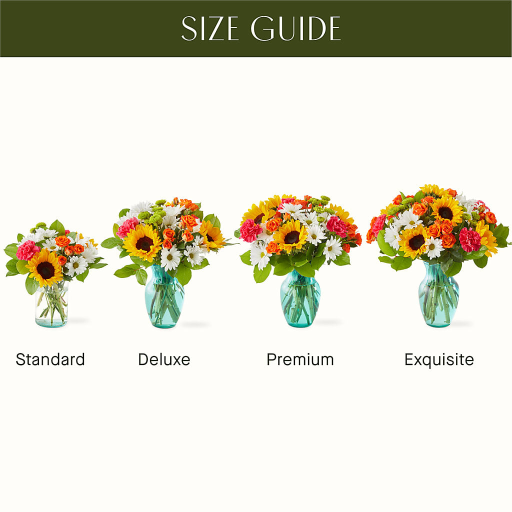 Sun-drenched Blooms Bouquet –  La Fleur Bijou, Fort Lauderdale FL
