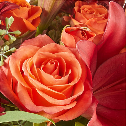 Crimson Leaves Bouquet –  La Fleur Bijou, Fort Lauderdale FL