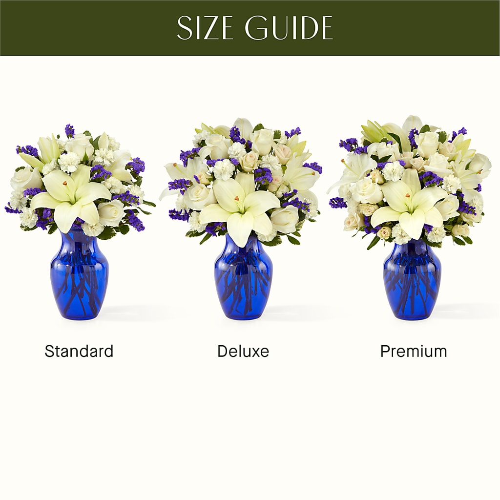 Sapphire Rush Bouquet –  La Fleur Bijou, Fort Lauderdale FL
