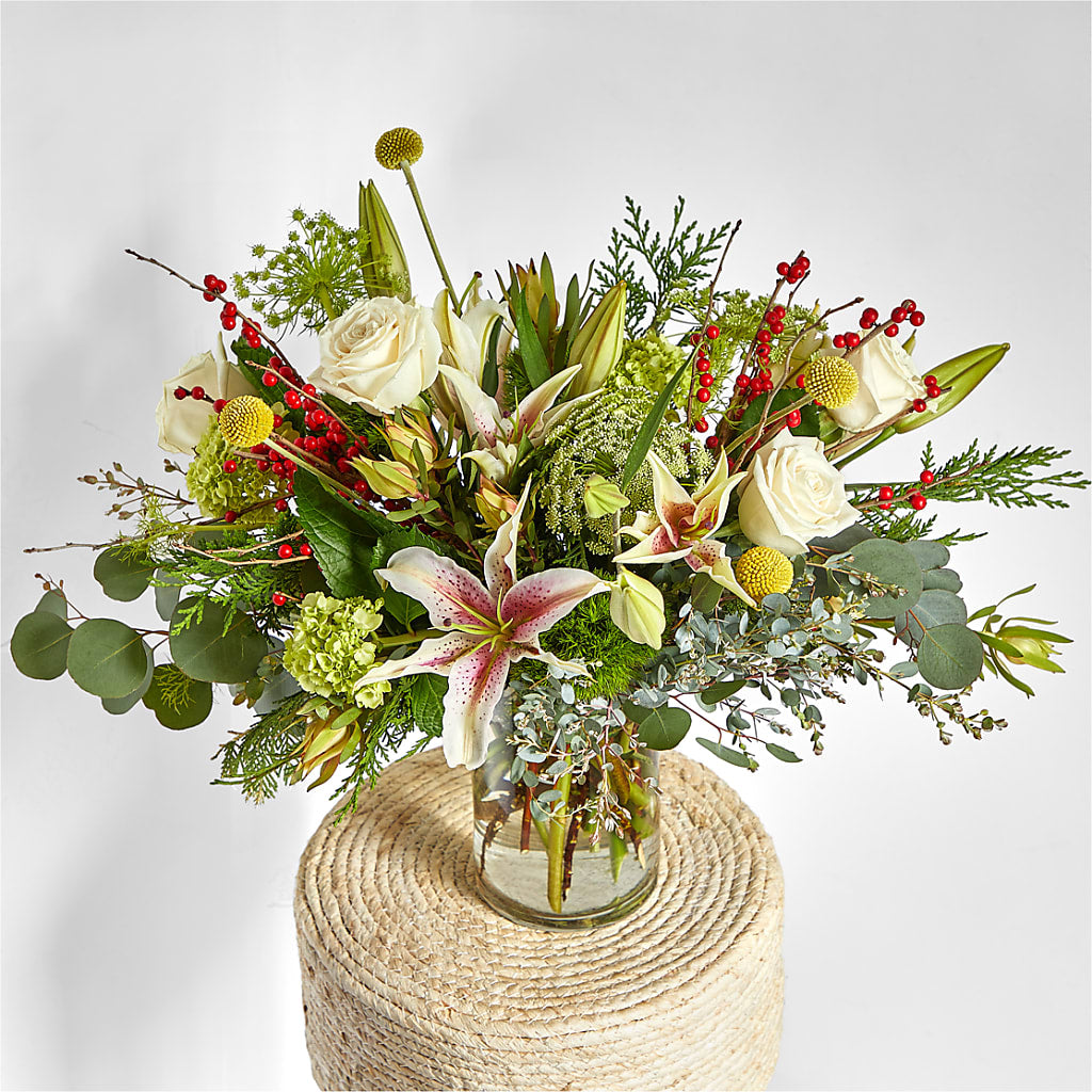 Berry & Bright Bouquet –  La Fleur Bijou, Fort Lauderdale FL