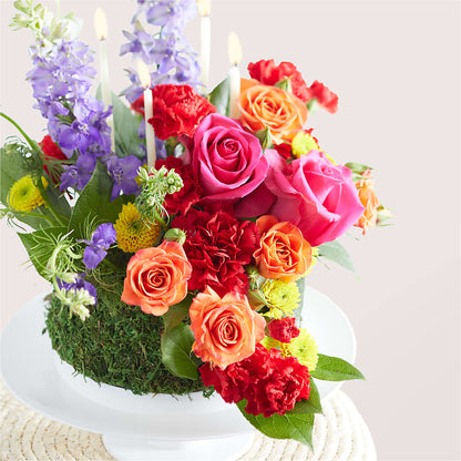 Best Year Yet Floral Cake –  La Fleur Bijou, Fort Lauderdale FL