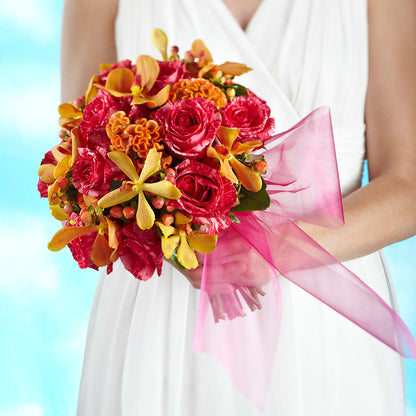 Brilliant Shades of Love Bouquet –  La Fleur Bijou, Fort Lauderdale FL