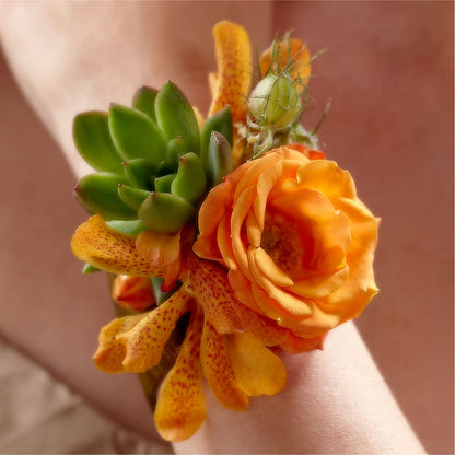 Irresistible Love Wrist Corsage –  La Fleur Bijou, Fort Lauderdale FL