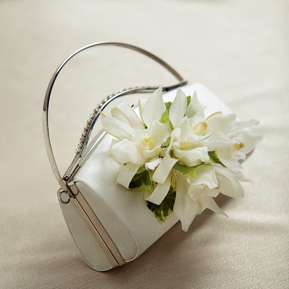 White Purse Decor –  La Fleur Bijou, Fort Lauderdale FL