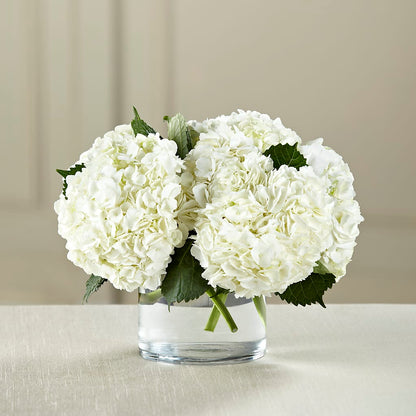 White Hydrangea Bouquet –  La Fleur Bijou, Fort Lauderdale FL